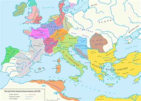 The Fall of the Western Roman Empire in 476 CE: A Turning Point Between Antiquity and the Medieval Period